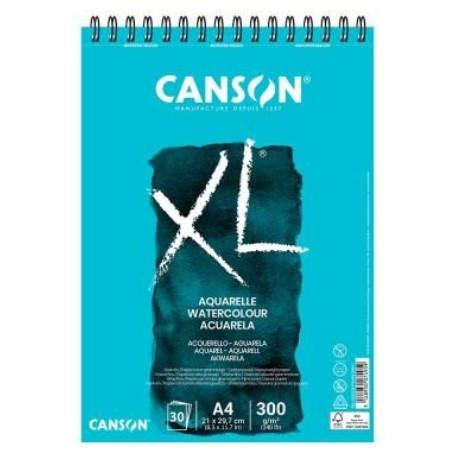 Canson XL Watercolour Bloc de hojas de papel para bellas artes 30 hojas