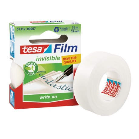 TESA Invisible 33mx19mm 33 m Transparente 1 pieza(s) - 57312-00007-02