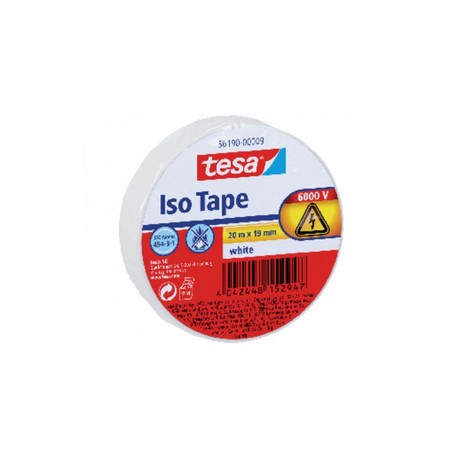 TESA 56190-00009 cinta adhesiva 20 m Blanco