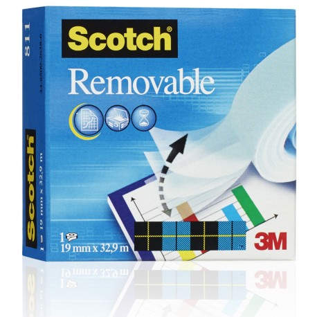 Scotch 8111933 cinta adhesiva 33 m Transparente 1 pieza(s)