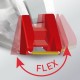 Pritt Compact Flex corrección de películo/cinta 10 m Rojo, Transparente, Blanco 1 pieza(s)