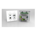 KRAMER AVSM HDMI, VGA, RS-232, ETH & AUDIO HDBASET TX ACTIVE WALL PLATE - WP-20/EU(B)-86 (20-80332190) - 20-80332190