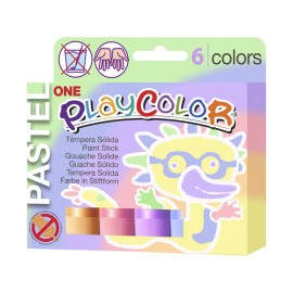 Playcolor Pastel One Pintura témpera 6 pieza(s)