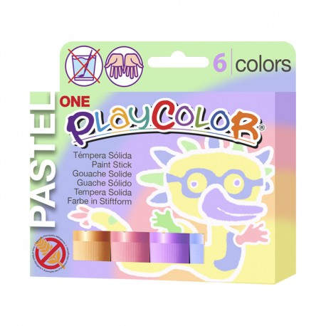 Playcolor Pastel One Pintura témpera 6 pieza(s)