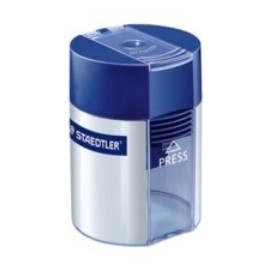 Staedtler 511 001 sacapuntas Sacapuntas manual Azul, Plata