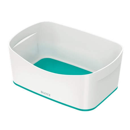 Leitz MyBox WOW Bandeja de almacenamiento Rectangular ABS sintéticos Azul, Blanco