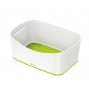 Leitz 52571054 caja de almacenaje Bandeja de almacenamiento Rectangular ABS sintéticos Verde, Blanco