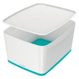 Leitz 52161051 caja de almacenaje Rectangular ABS sintéticos Azul, Blanco