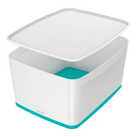 Leitz 52161051 caja de almacenaje Rectangular ABS sintéticos Azul, Blanco