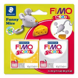 Staedtler FIMO 8035 Pasta de modelar 84 g Oro, Gris 2 pieza(s)