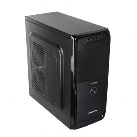 Tacens Venus ATX Aluminio-Negro