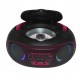 Denver Electronics TCL-212BT PINK Portable CD player Negro, Rosa