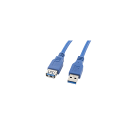CABLE ALARGADOR LANBERG USB 3.0 MACHO/HEMBRA 3M AZUL - CA-US3E-10CC-0030-B