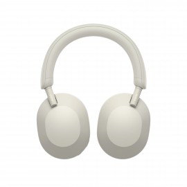 Sony WH-1000XM5 Auriculares Inalámbrico y alámbrico Diadema Llamadas/Música Bluetooth Plata, Blanco