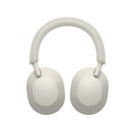 Sony WH-1000XM5 Auriculares Inalámbrico y alámbrico Diadema Llamadas/Música Bluetooth Plata, Blanco