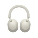 Sony WH-1000XM5 Auriculares Inalámbrico y alámbrico Diadema Llamadas/Música Bluetooth Plata, Blanco