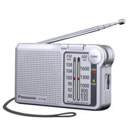 Panasonic RF-P150DEG Portátil Analógica Plata radio