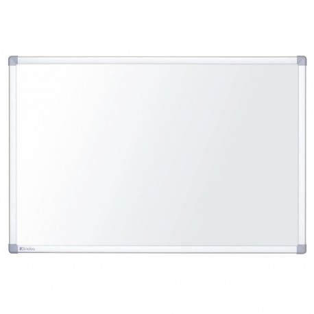 Nobo Pizarra blanca Nano Clean magnética de acero 600x450 mm con marco de aluminio - 1905166
