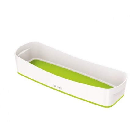 Leitz 52581054 caja de almacenaje Bandeja de almacenamiento Rectangular ABS sintéticos Verde, Blanco