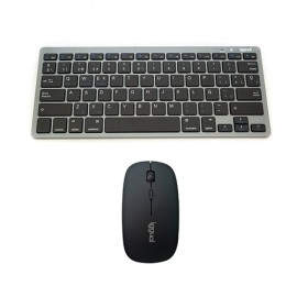 iggual IGG316917+IGG316771 teclado Bluetooth QWERTY Gris