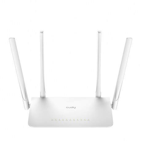 Cudy WR1300 router inalámbrico Gigabit Ethernet Doble banda (2,4 GHz / 5 GHz) Blanco