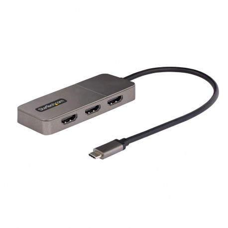 StarTech.com MST14CD123HD Adaptador gráfico USB 3840 x 2160 Pixeles Gris