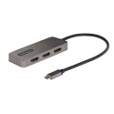 StarTech.com MST14CD123HD Adaptador gráfico USB 3840 x 2160 Pixeles Gris