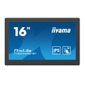 iiyama T1624MSC-B1 pantalla de señalización Panel plano interactivo 39,6 cm (15.6'')