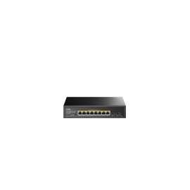 SWITCH CUDY 8-PORT GIGABIT POE+ SWITCH WITH 2 GIGABIT SFP SLOT 120W - GS1008PS2