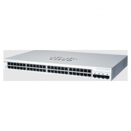 Cisco CBS220-48T-4G Gestionado L2 Gigabit Ethernet (10/100/1000) 1U Blanco