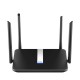 Cudy X6 router inalámbrico Gigabit Ethernet Doble banda (2,4 GHz / 5 GHz) Negro