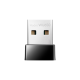 ADAPTADOR CUDY AC650 WI-FI MINI USB ADAPTER - WU650