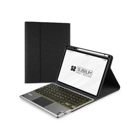 FUNDA + TECLADO TABLET KEYTAB PRO BT IPAD 10.9'' 10 Gen NEGRO SUBBLIM - SUBKT4-BTPI02