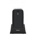 Funker E200 MAX AUDIO 2 7,11 cm (2.8'') 114 g Negro Teléfono para personas mayores