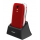 Funker E200 MAX AUDIO 2 7,11 cm (2.8'') 114 g Rojo Teléfono para personas mayores