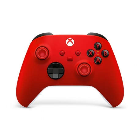 Microsoft Pulse Red Rojo Bluetooth/USB Gamepad Analógico/Digital Xbox, Xbox One, Xbox Series S, Xbox Series X