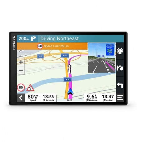 Garmin DriveSmart 86 MT-S navegador Fijo 20,3 cm (8'') TFT Pantalla táctil 295,2 g Negro
