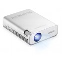 ASUS ZenBeam E1R videoproyector Proyector de alcance estándar 200 lúmenes ANSI LED WVGA (854x480) Plata