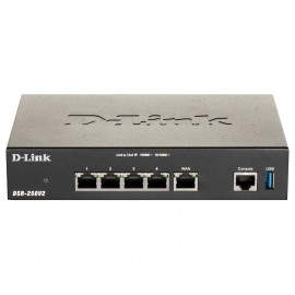 D-Link DSR-250V2 router inalámbrico Gigabit Ethernet Negro
