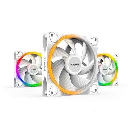 VENTILADOR 120X120 BE QUIET LIGHT WINGS WHITE