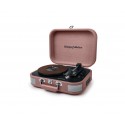 Muse MT-201 BTP tocadisco Tocadiscos de tracción por correa Negro, Rosa