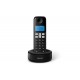 Philips D1611B/34 teléfono Teléfono DECT Identificador de llamadas Negro