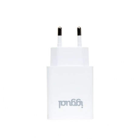 iggual IGG318188 cargador de dispositivo móvil Blanco Interior