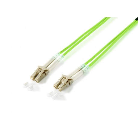 Equip 255711 cable de fibra optica 1 m LC OM5 Verde