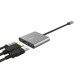 Trust Dalyx USB 3.2 Gen 1 (3.1 Gen 1) Type-C 5 Mbit/s Aluminio, Negro