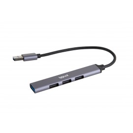 iggual Hub USB 3 puertos USB 2.0 + 1 USB 3.0 Thin