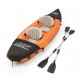 Bestway 65077 kayak deportivo 2 personas(s) Azul, Gris Vinilo Kayak inflable