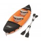 Bestway 65077 kayak deportivo 2 personas(s) Azul, Gris Vinilo Kayak inflable