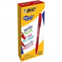 BIC Gel-ocity illusion Bolígrafo de gel con tapa Rojo 12 pieza(s) - 943442