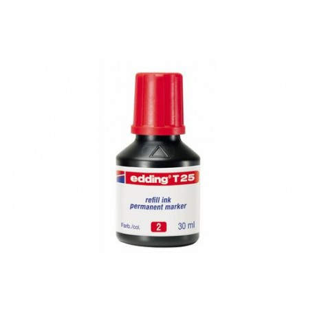 Edding T-25 recambio para marcador Rojo 30 ml 1 pieza(s)